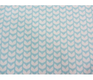 Baumwolle Mini Fin Lila Lotta - hellblau